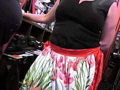 Horny slut pounded by big vibrator at wild teen party