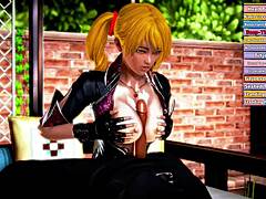 Hentai Animation With Big Tits Blowjob And Cumshot