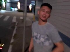 yo, check this out, married brunette cheating backstage with a huge cock