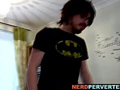 Blonde Beauty Sucks Two Hard Cocks Hard