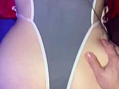 Wife gets doggystyle from old cuckold husband