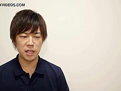 Is Japanese boy Kazuya ready for some gay action?