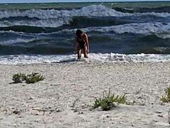 Public Beach Sex Ignites Wild Passion with Big Cock and Orgasmic Bliss