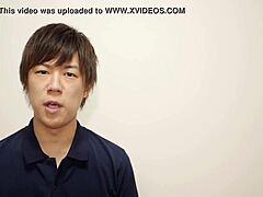 Is Japanese boy Kazuya ready for some gay action?