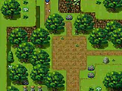 Tanned girl natsuki hentai game ep 2 pervy carpenter wants to massage this massive boobs