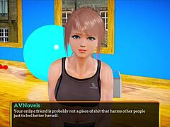 Blonde amateur with small tits in homemade family game fun 😊