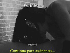 Hotwife bangs lover right in front of cuckold husband