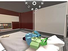 Roblox furry gays enjoy comfortable oral sex sessions.