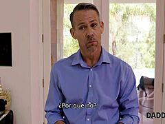 Bold Daddy4K Handsome Man Helps Redhead Hottie Get Revenge On Her Boyfriend