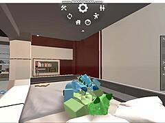 Roblox furry gays enjoy comfortable oral sex sessions.