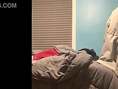 Horny tranny femboy enjoys solo play with dildo and cum