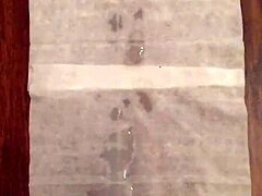 slo-mo jerk ends with cumshot