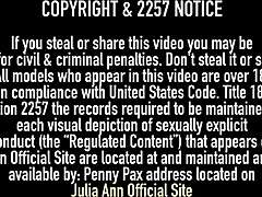 Julia, wanna try big clit anal in lingerie with me?