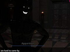 Landlady Masturbates with New Toy in 3D Game