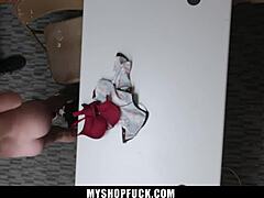 Brat teen caught shoplifting, guard has damning video proof on myshopfuck