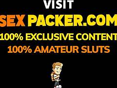 Petite Brunette Takes Huge Dick Intensely