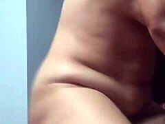 Infidel slut gets cum inside her creamy pie
