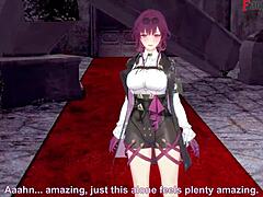 Kafka's POV demo in Honkai Star Rail, see-through version available