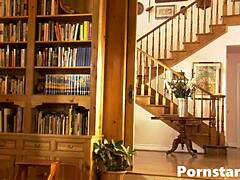 Man, Ginger Lea climaxes hard getting pounded by huge cock! 😍