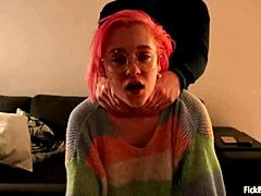 Beautiful doggystyle sex with her big tits bouncing