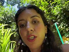 crazy gay cumwalk adventure on public outdoor waterfall with intense action