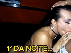 i went to the club and fucked three guys all night