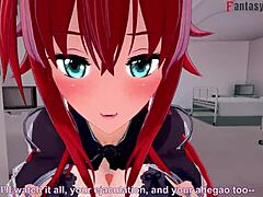 rias gremory craves dick in hs dxd ntr madness fantasy