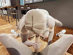 My teacher is sexy elf in 3D hentai