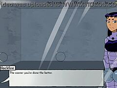 yo, blackfire gets wild in 18titans part 14