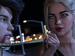 summers gone episode 52 featuring blonde amateurs in anime style