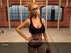 Dreams of desire nude photoshoot with landlady