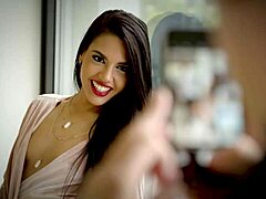 Swinger Threesome Features Lucy Heart and Cara St Germain in Stockings Lick Doggy Petite Babe