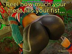 Animated Gooning Encouragement PMV with Big Tits Blowjob and Pussy Action in Cartoon Style