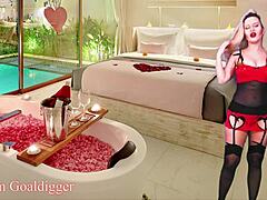 Chastity queen in financial domination.