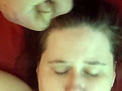 Amateur woman experiences intense facial cumshot after passionate encounter with eager partner