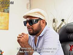 Morena venezolana passes porn casting with big ass