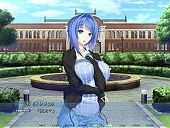 In Akumeru family - Mahiru route part 5, she loses her virginity to the college athlete