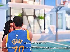 3D hentai preview: sexy basketball action