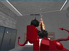 demon intensely fucks hot rich femboy, leading to creampie