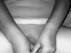 I Masturbate Before His Big Black Cock!