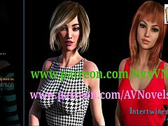 Waking Up Beside Sexy Topless Brunette in Game