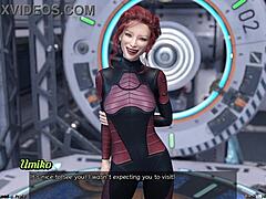 Stranded In Space 94: Mature Asian Milf Scientist Showcases Her Big Tits Project In 3D Anime Hentai Dating Game