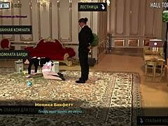 In fashionbusiness game, turn around I want your ass in 3D anime