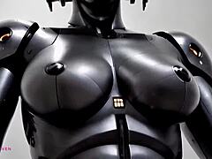 Big Titted Sex Robot Awaits Your Load in Close-Up POV AI