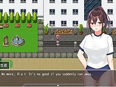 Watch the class president study big tits in the library!