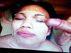 Ever seen cum-covered Asian whores after blowbang fun?