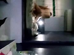 A big cock is satisfying me in this amateur gay video