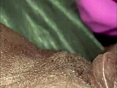 i'm milaj testing this new wand vibrator on my big tits