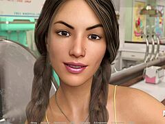 Tattoo Girl Sucks Big Cock on Beach.