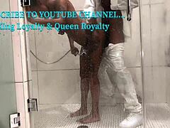 royal b, the latina, subtly craves daddy's big black cock and creampie